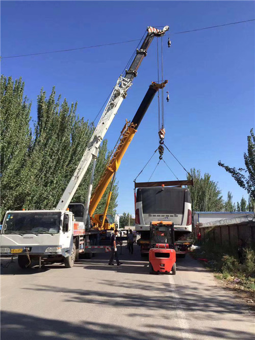 鞍山市港口集装箱搬运案例